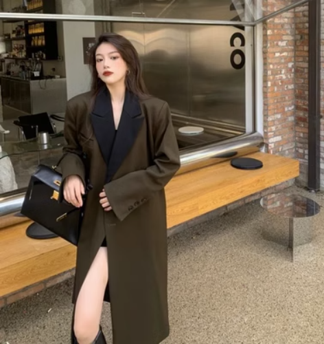 suit trench coat