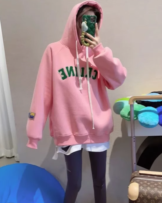 加絨連帽衛衣