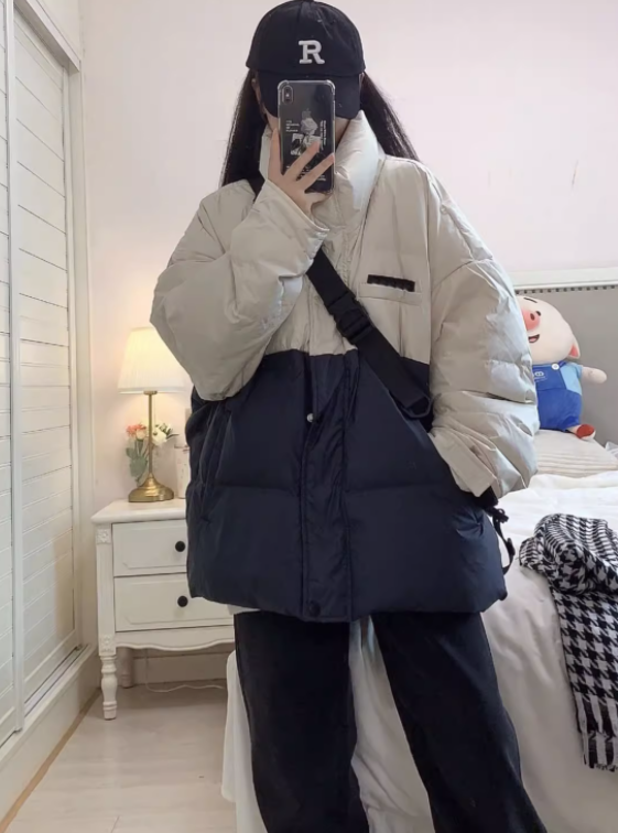 Thickened warm cotton jacket