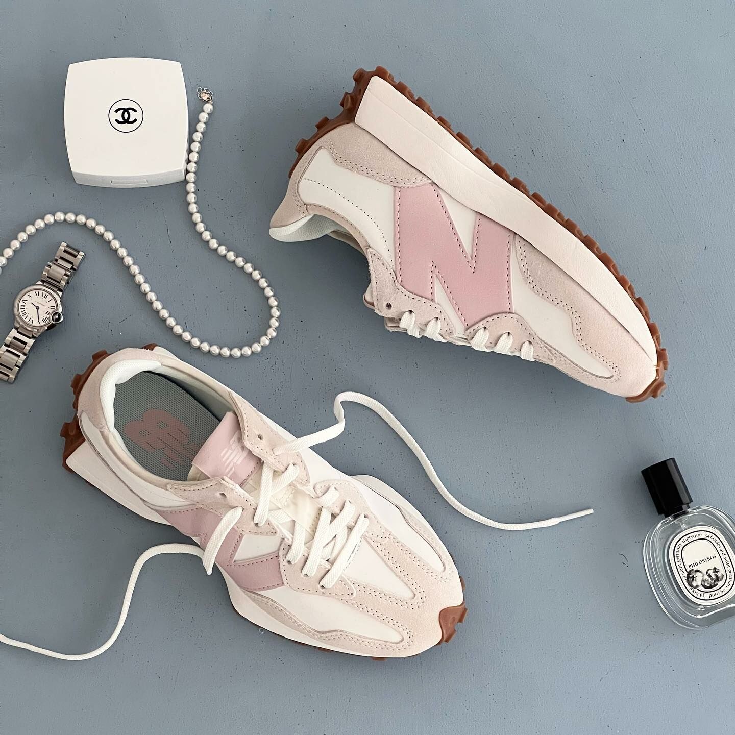 New Balance 327 草莓棉花糖 焦糖底 復古鞋 WS327OR