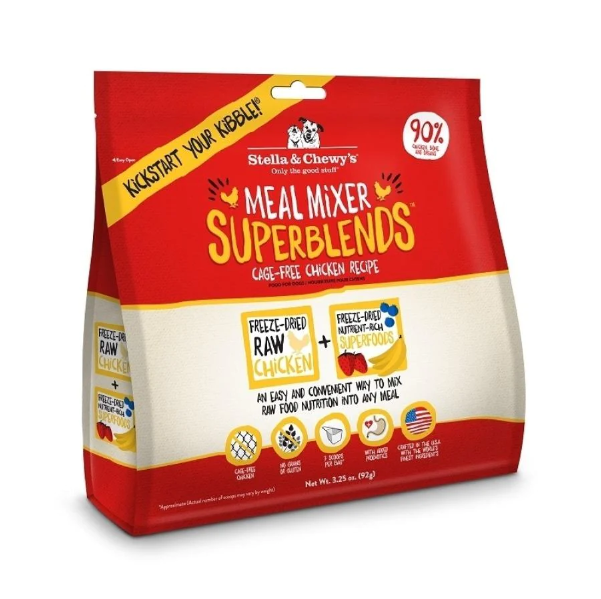 Stella's & Chewy's Cage-Free Chicken Superblends．3.25oz/16oz