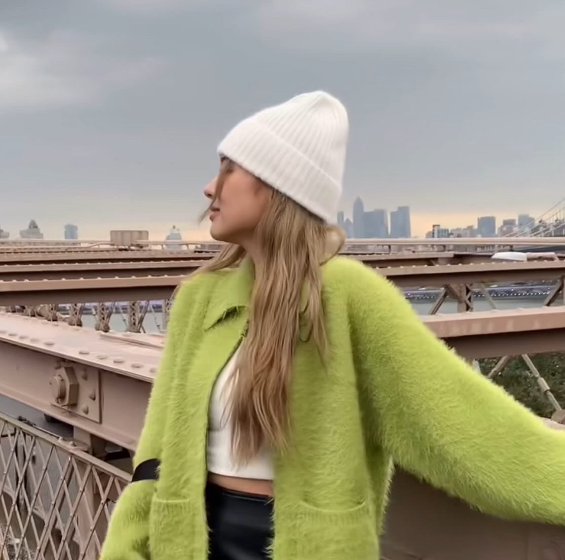 超柔軟直條毛帽 /九色