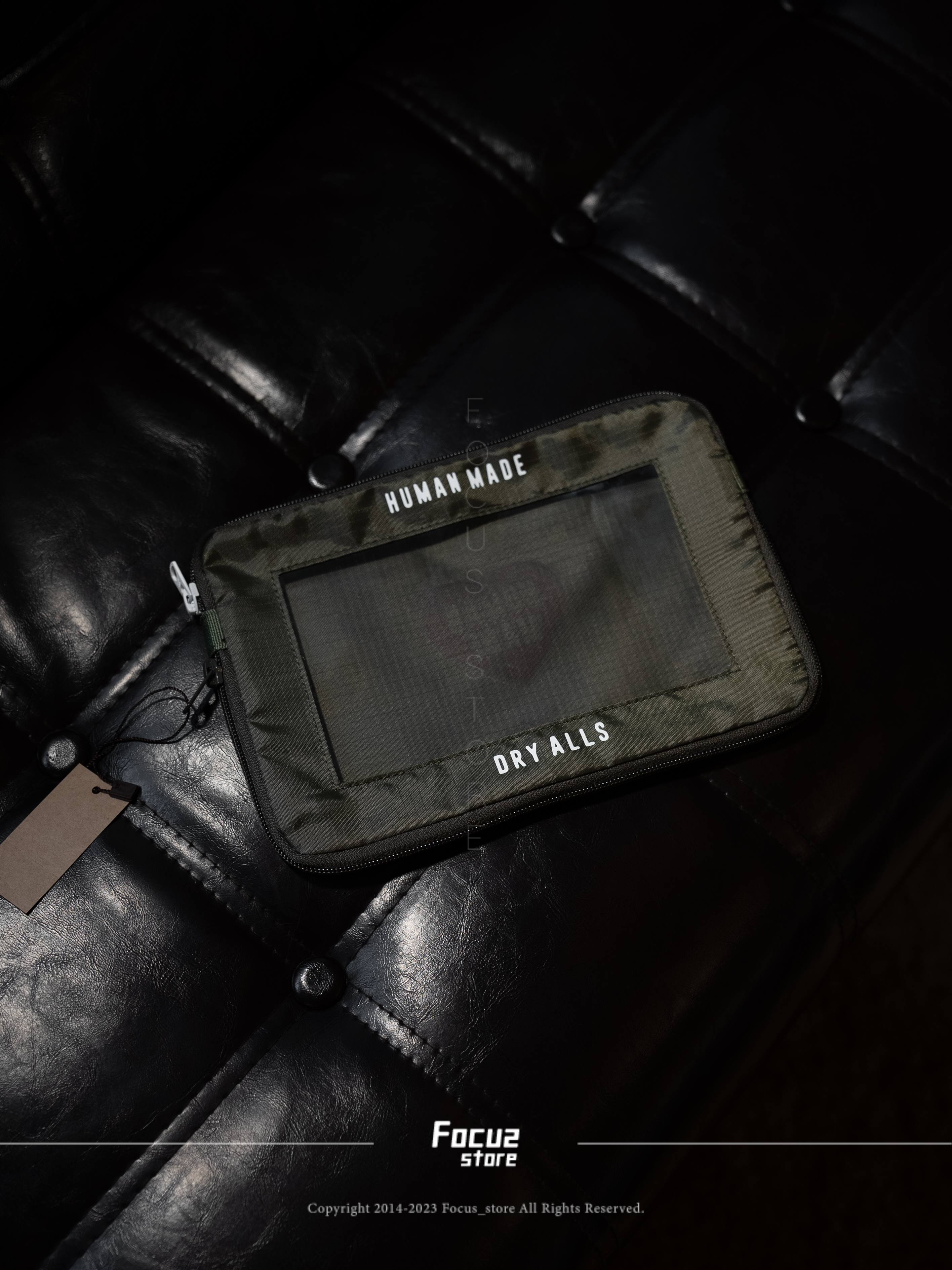 【Focus Store】現貨秒發 Human made SS23 Travel Case "Olive" 旅行包 橄欖綠 HM25GD057
