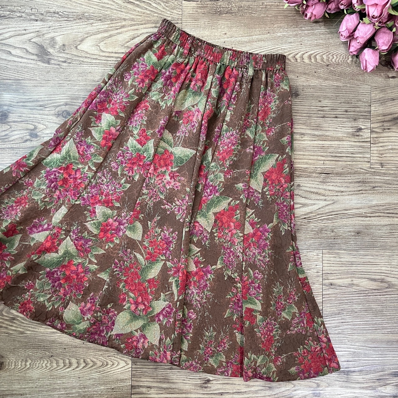 日本製藝術畫和服布半身裙