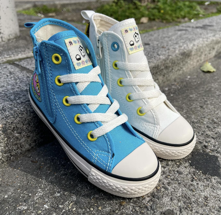 限時特價預購┃日本 CONVERSE CHILD ALL STAR N TAMAGOTCHI Z HI 中童 聯名 塗鴉 電子機