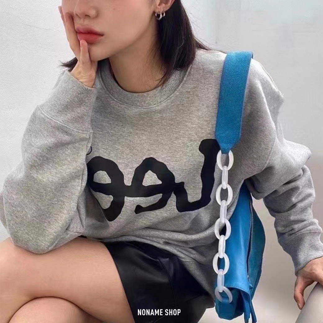 LEE 韓版 字母LOGO 大學T 三色 (男/女款)