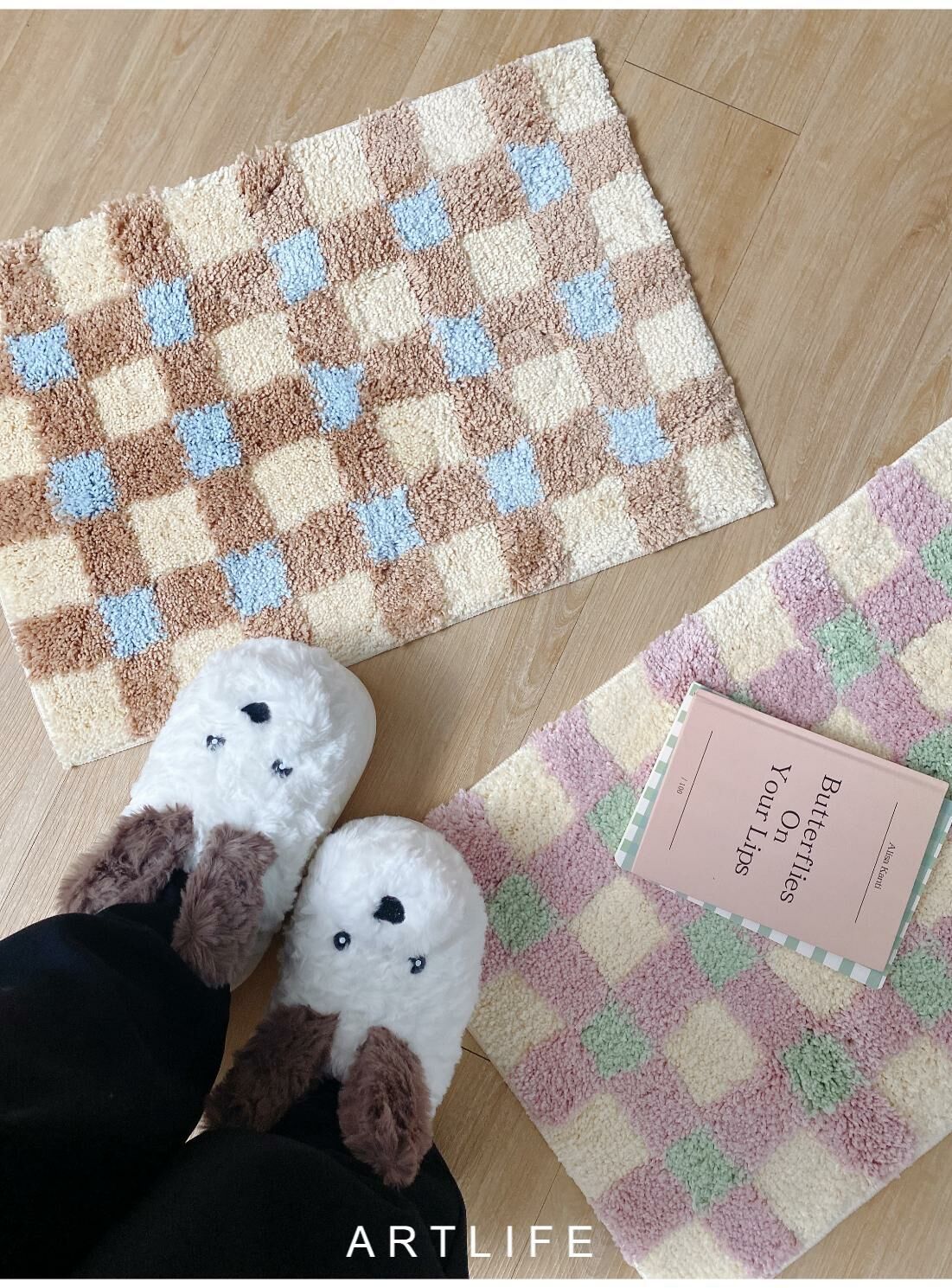 闆娘自留 軟綿Q格地墊