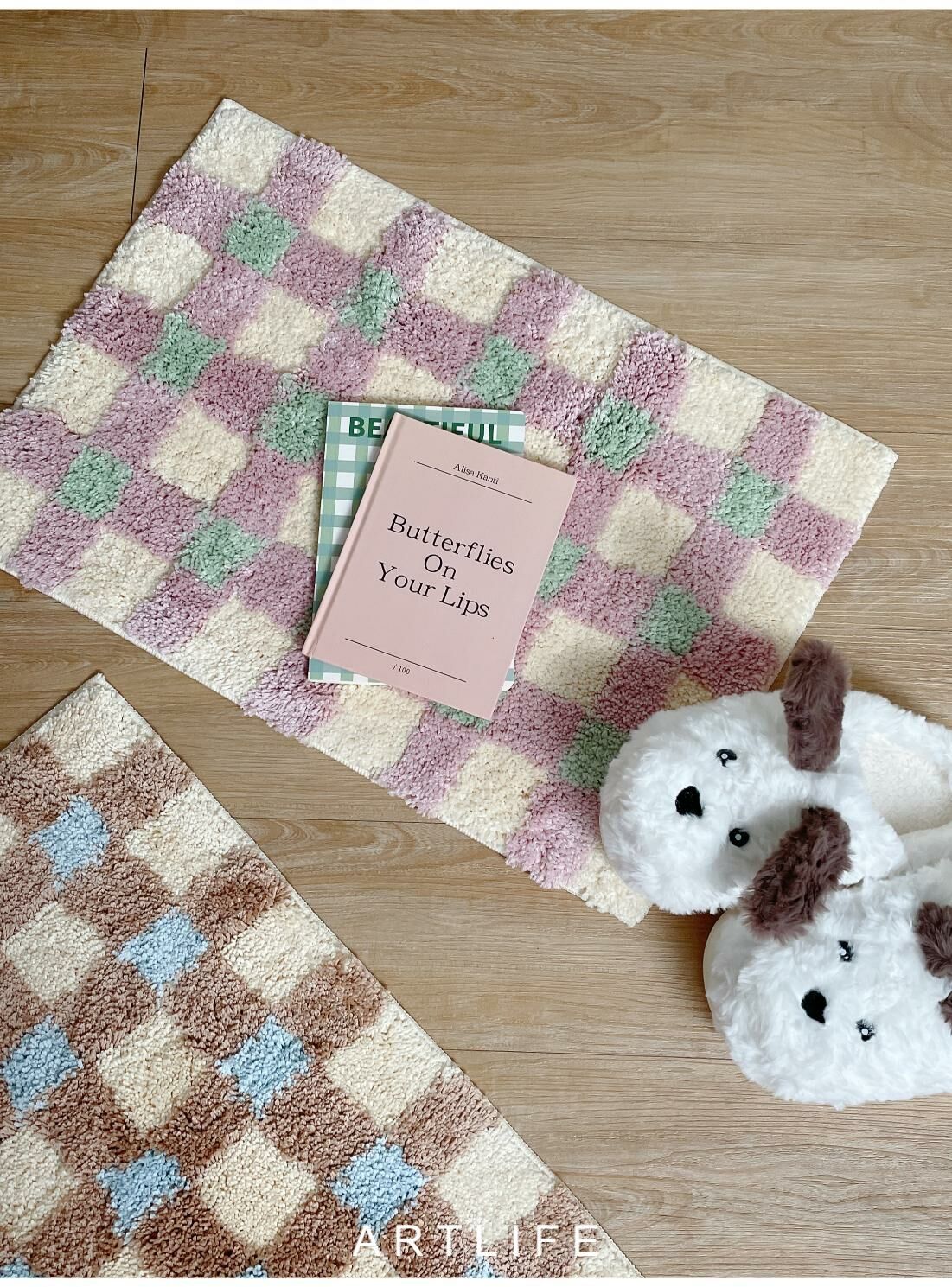 闆娘自留 軟綿Q格地墊