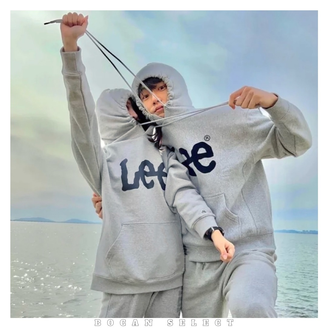 韓國連線🇰🇷Lee 帽T 無刷毛 五色  (2023新款）