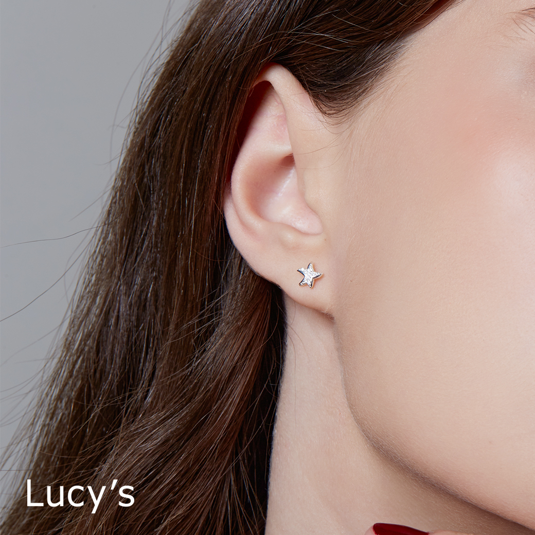 *925純銀〔輕銀系列〕恣意綻放 耳環 (106674)