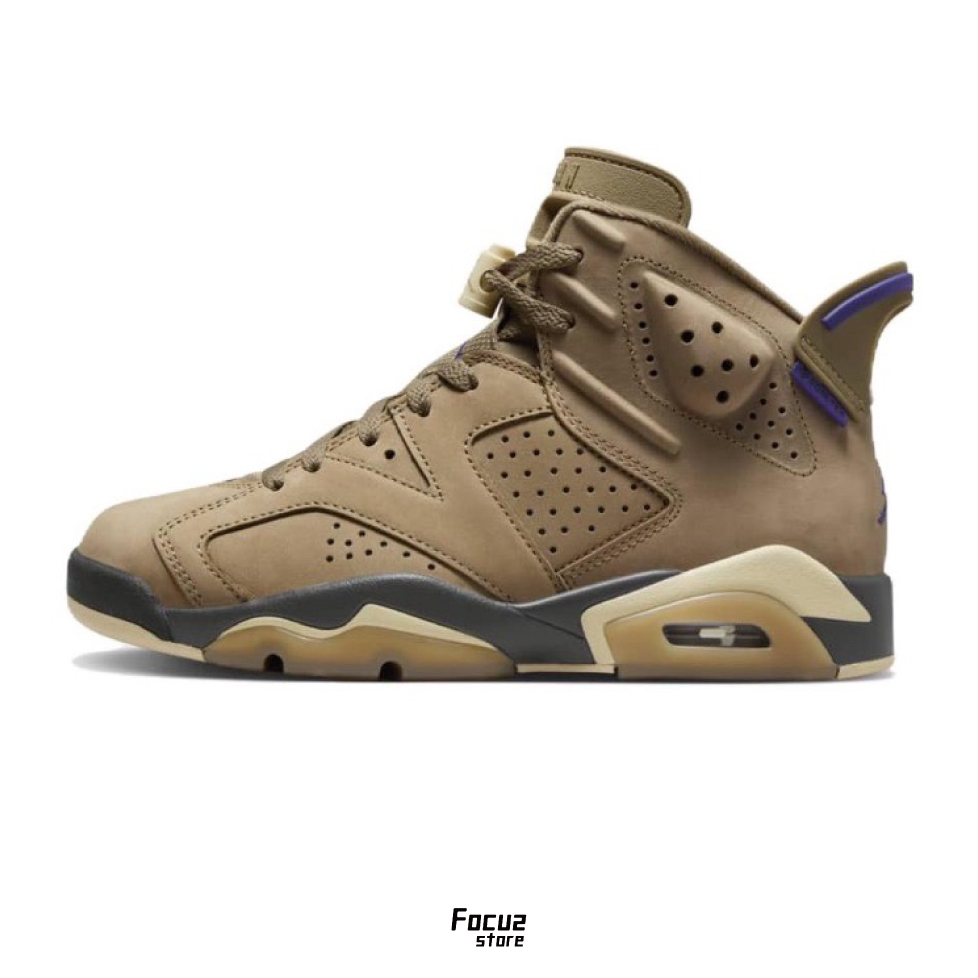【Focus Store】預購 Nike Air Jordan 6 Gore-Tex "Brown Kelp" 棕色 卡其色 FD1643-300
