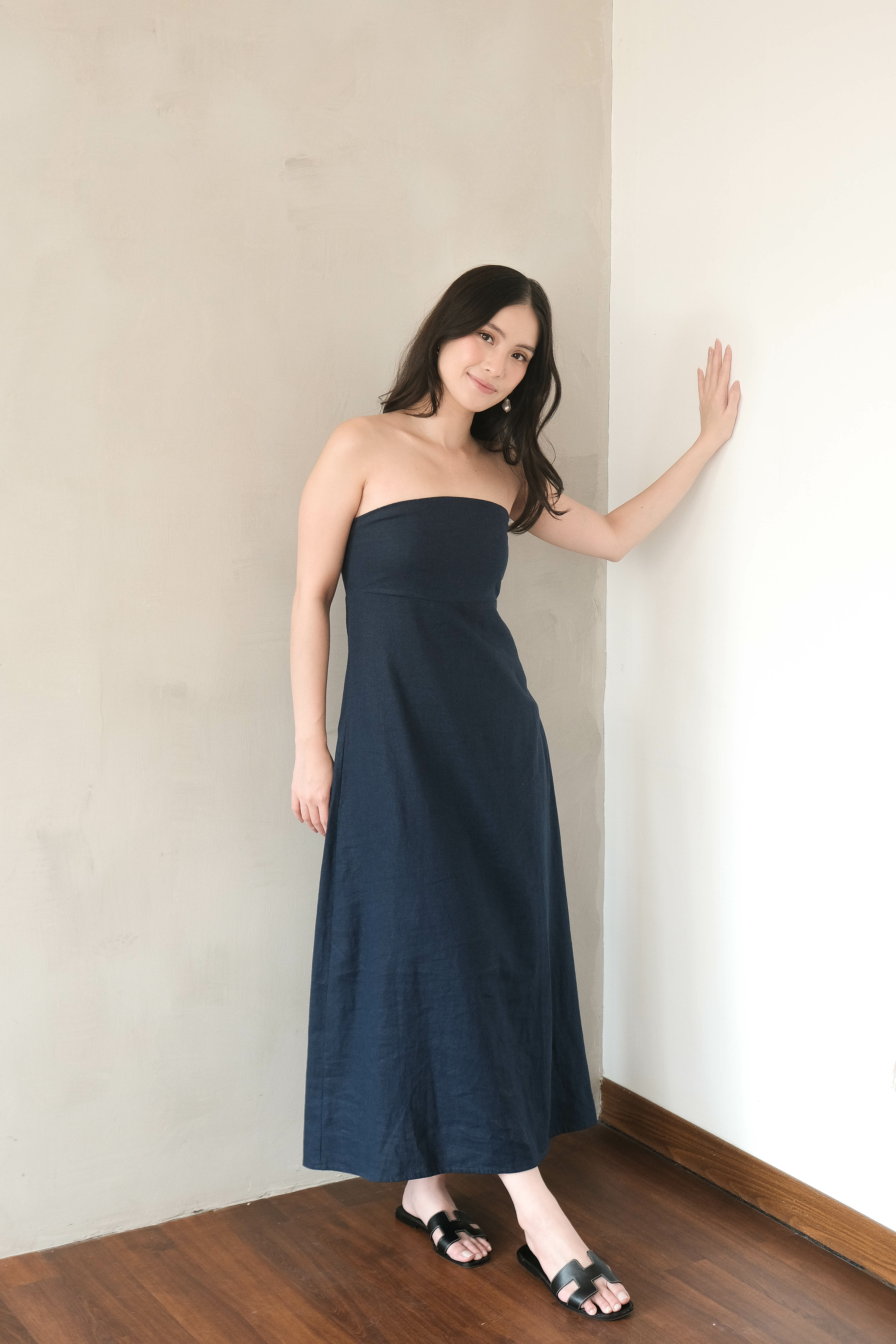 Maria Linen Dress