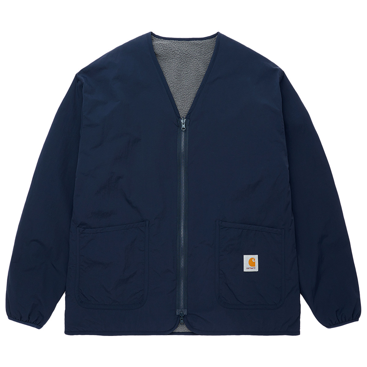 2023AW CARHARTT WIP Duncan Liner 無領 外套 雙面穿 現貨 A232009