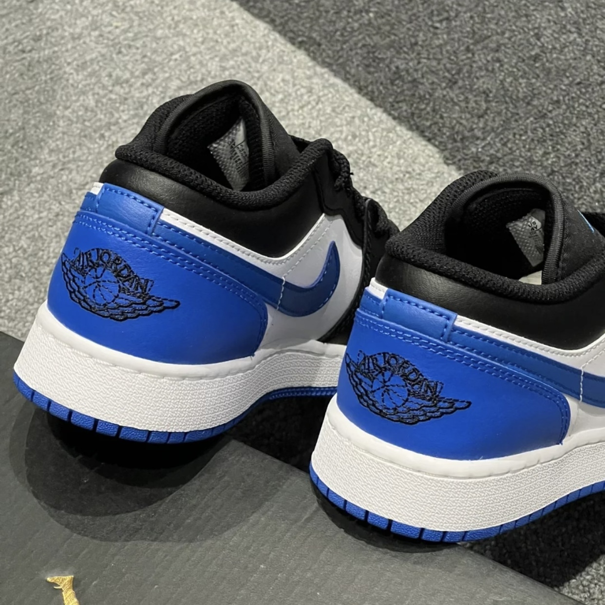 Nike Air Jordan 1 Low Royal Toe 低筒小閃電皇家藍