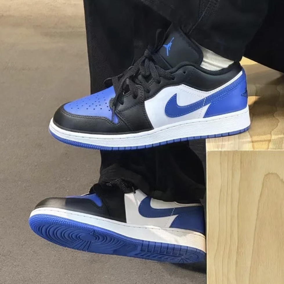 Nike Air Jordan 1 Low Royal Toe 低筒小閃電皇家藍