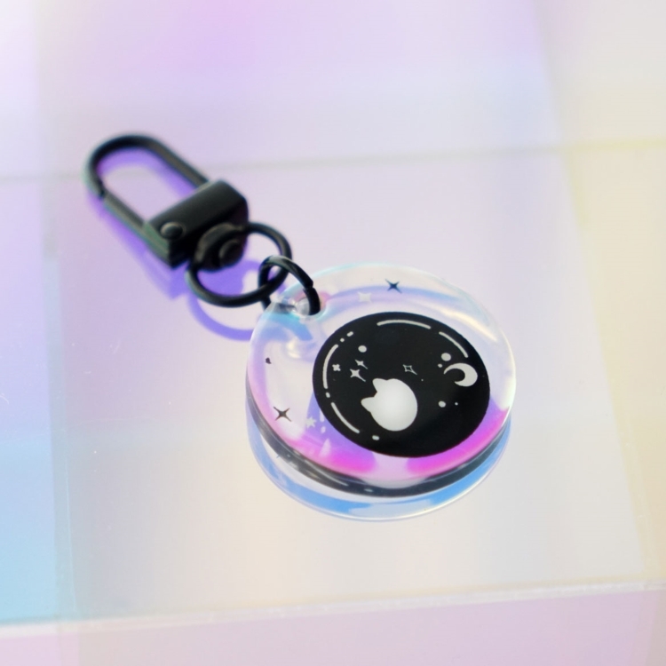 貓咪水晶球吊飾