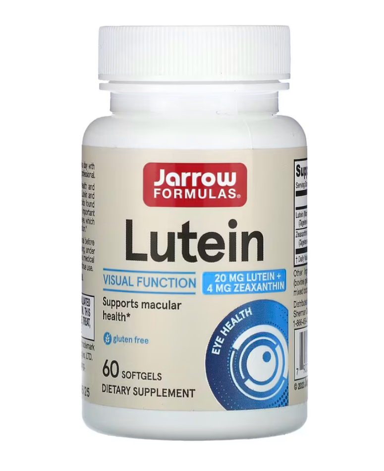 葉黃素20mg / 玉米黃質 4mg 60粒 (最佳食用日期為2027/1/30)