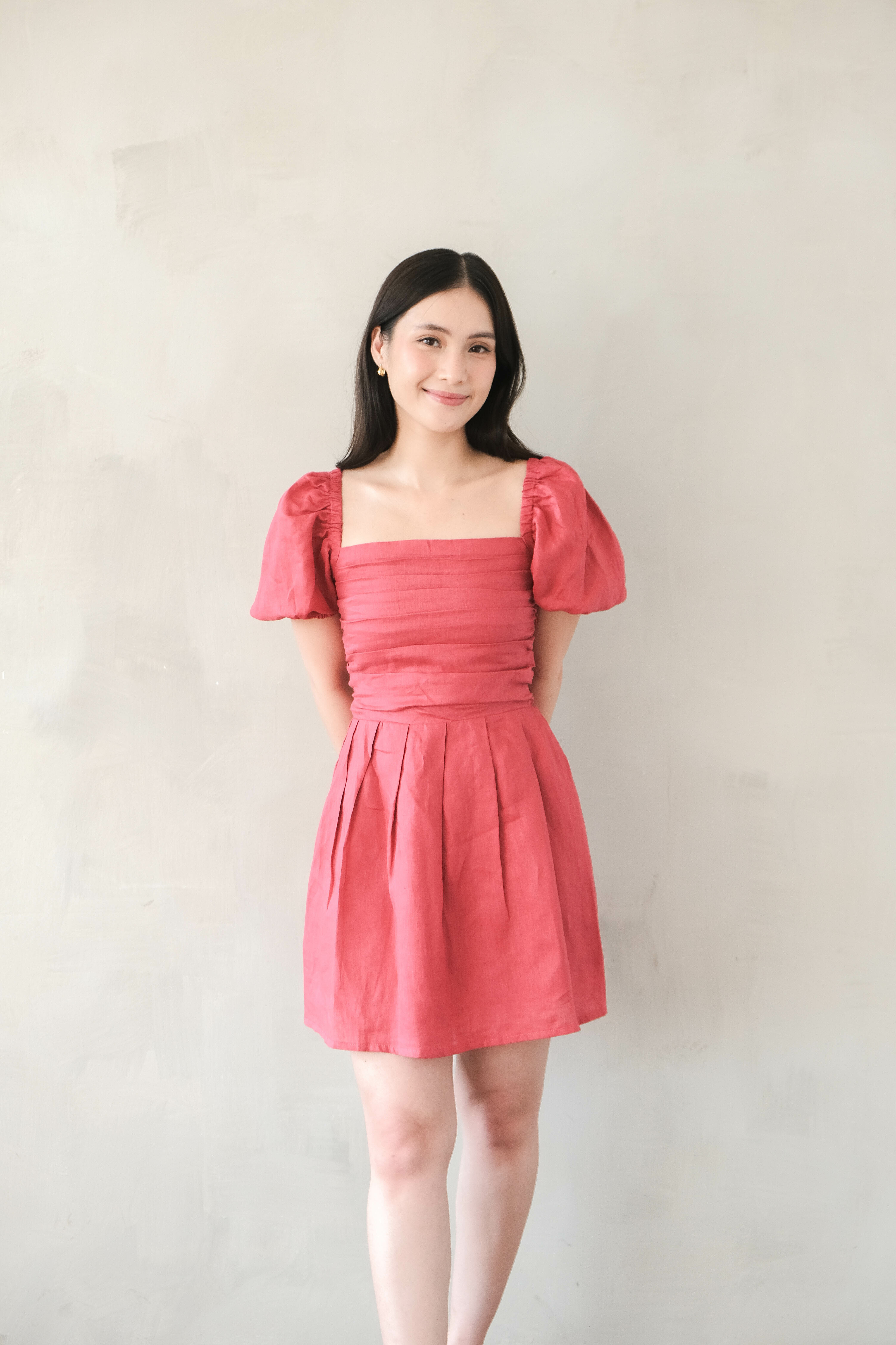Marlene Linen Dress