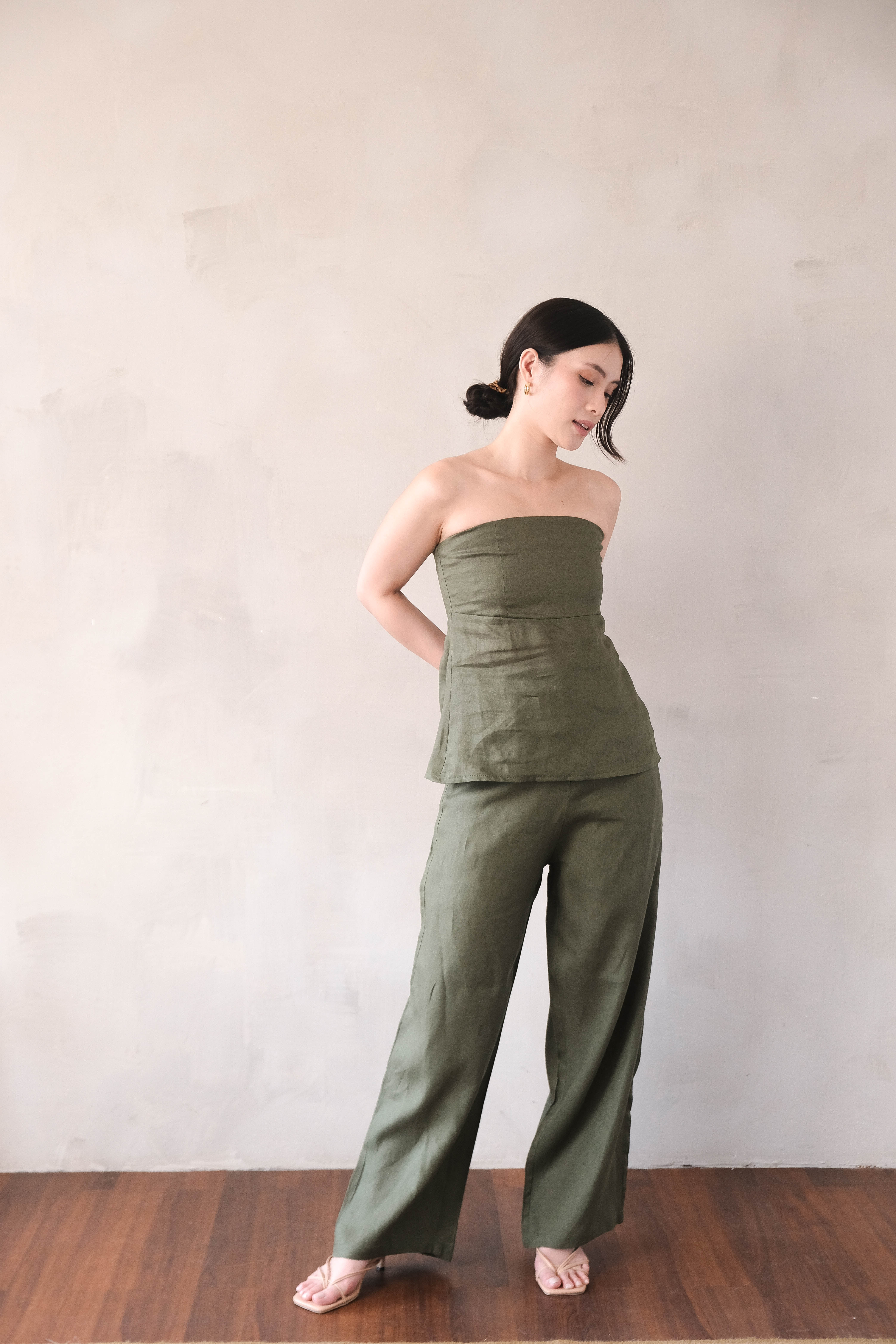 Parker Linen Set - Juniper