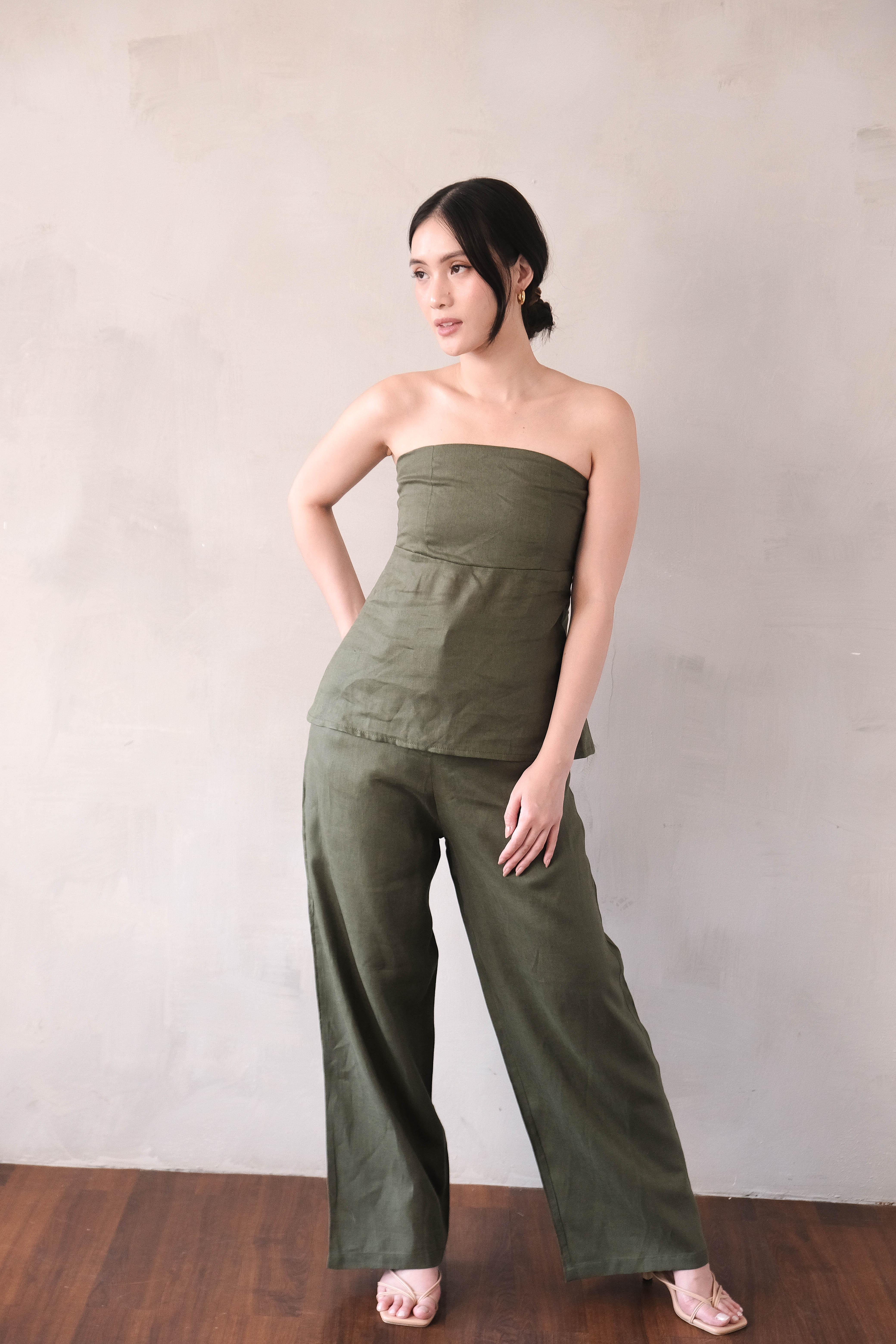 Parker Linen Set - Juniper