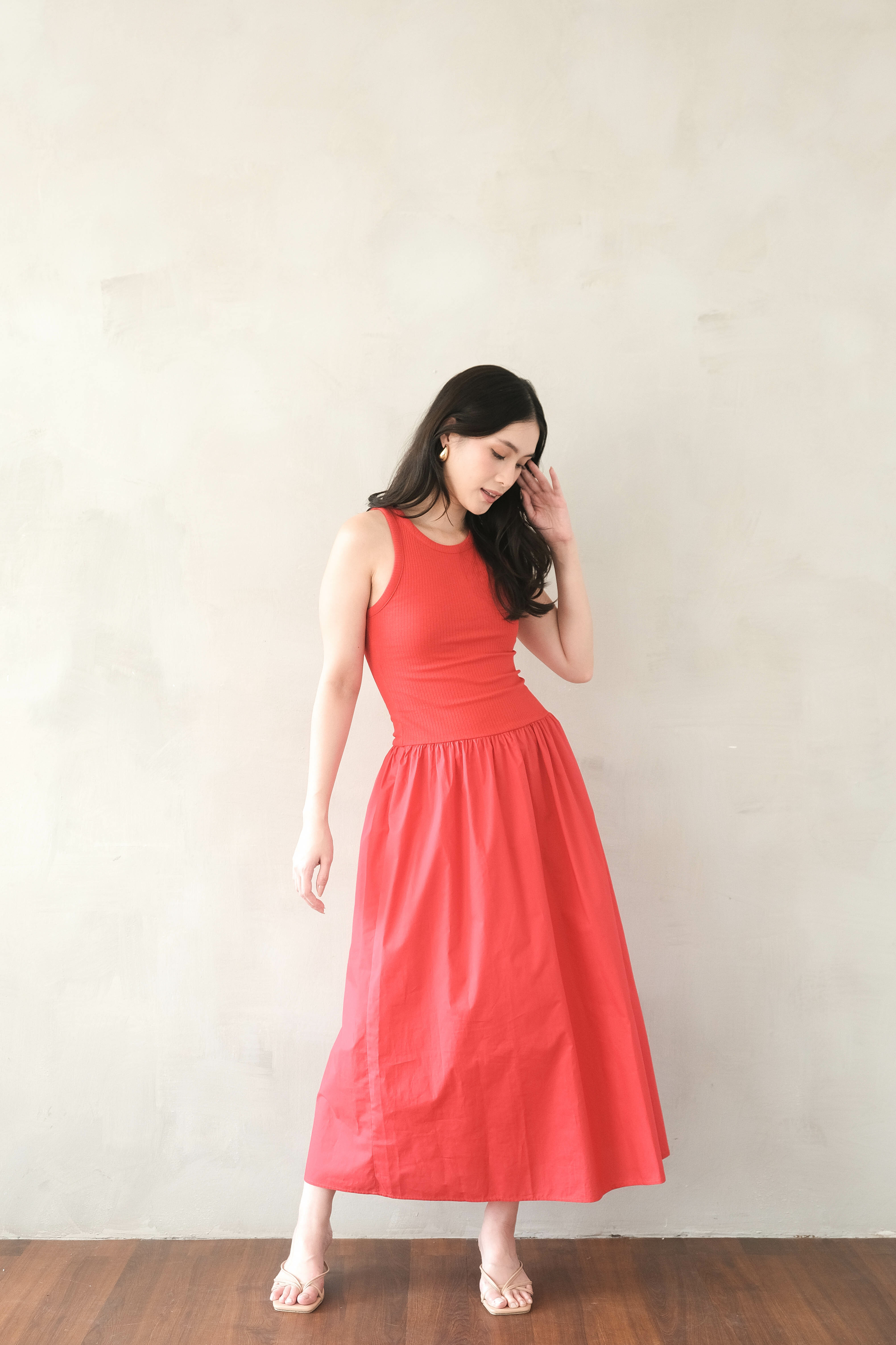 Eloise Dress - Red