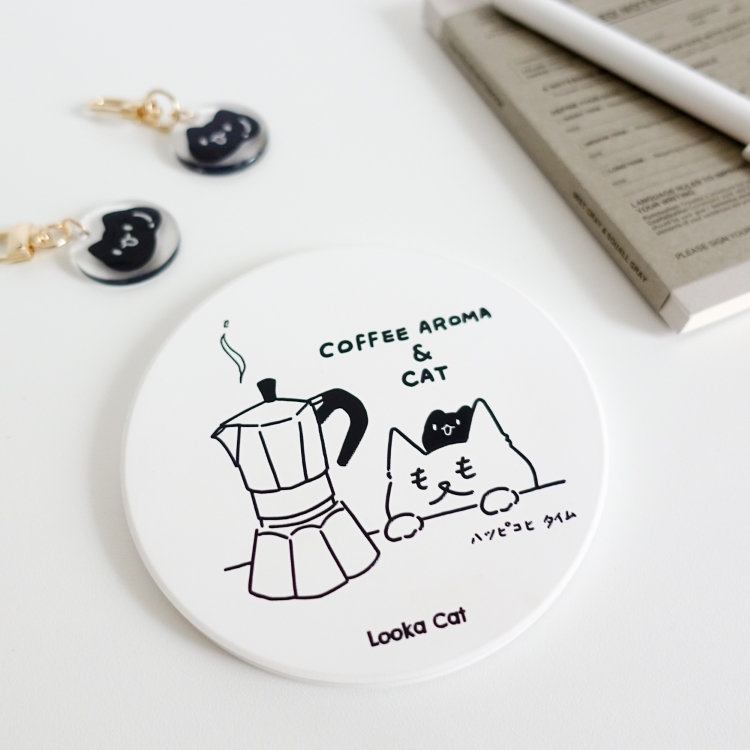 貓咪杯墊