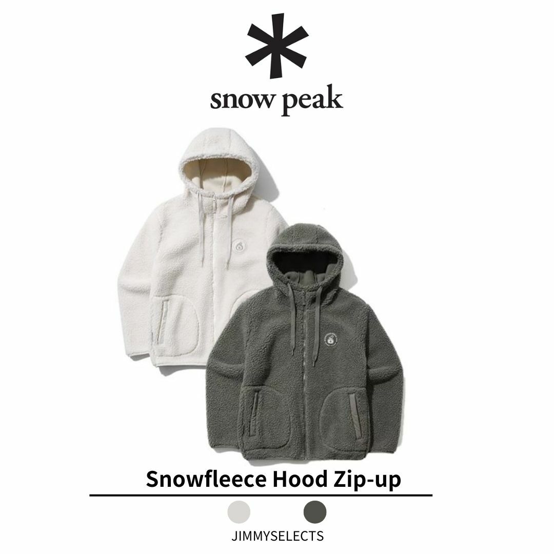 Snow Peak 雪諾必克 Snowfleece 毛絨 連帽 外套 S21WURKT63