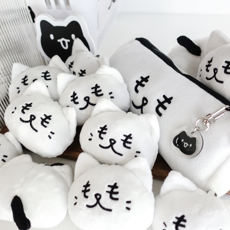貓咪絨毛筆袋