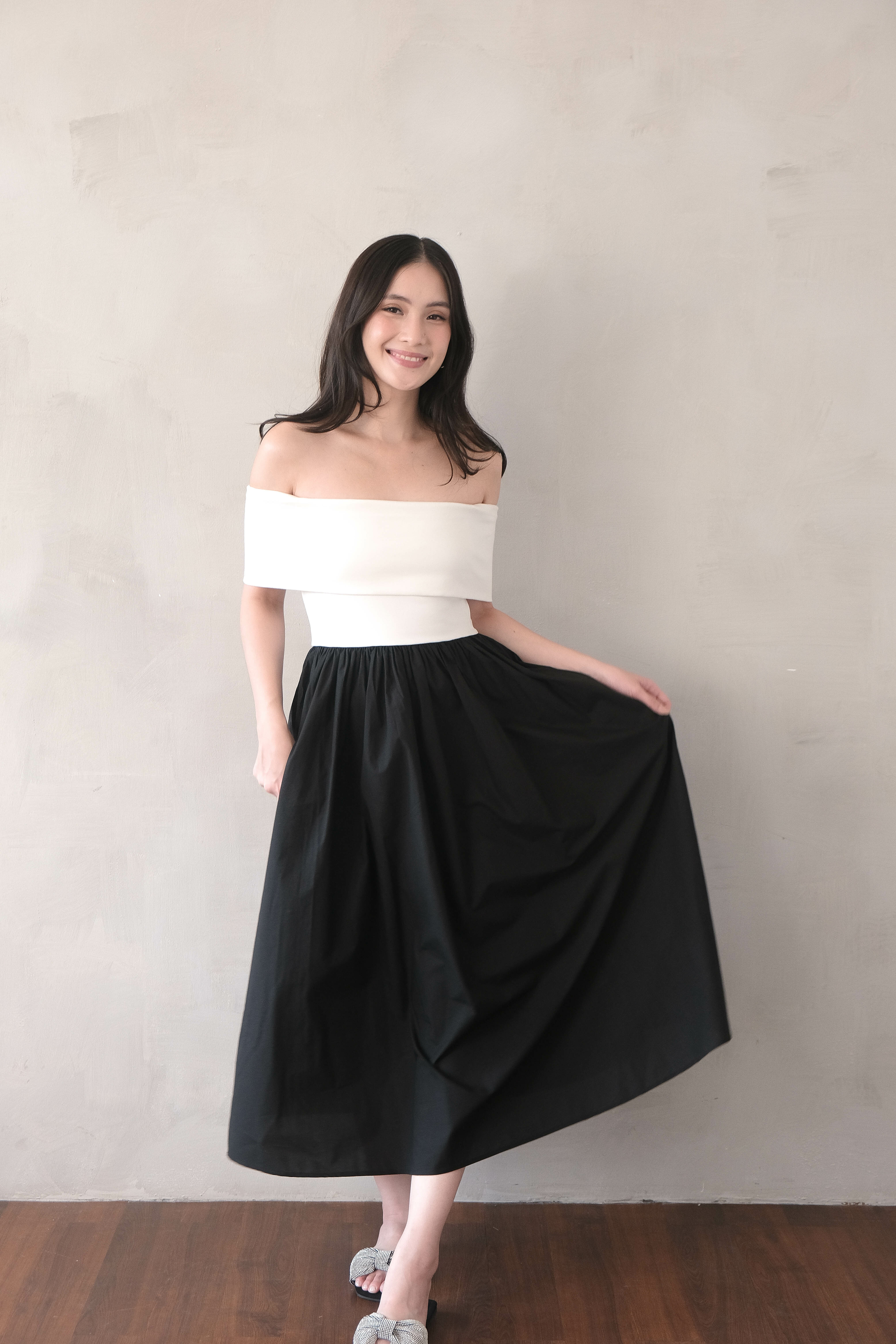 Samira Contrast Dress