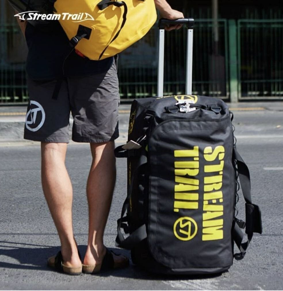 Stream Trail-Shinano 95L拉桿拖輪防水行李箱 2代