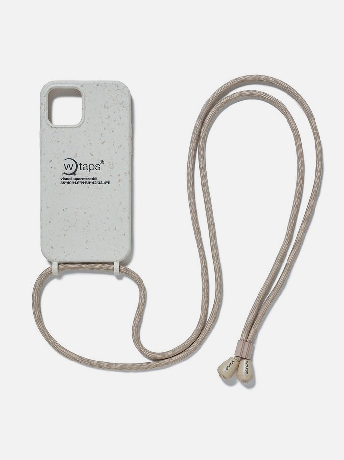 WTAPS BUMPER IPHONE CASE BIODEGRADABLE PLASTIC 繩索背帶手機殼
