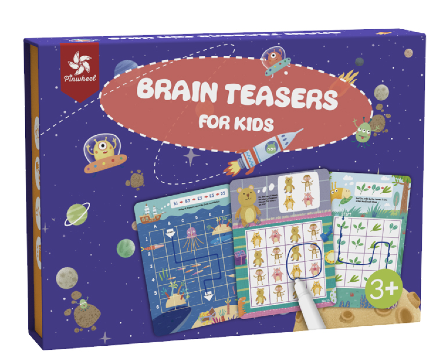 可擦寫遊戲-兒童腦筋急轉查遊戲