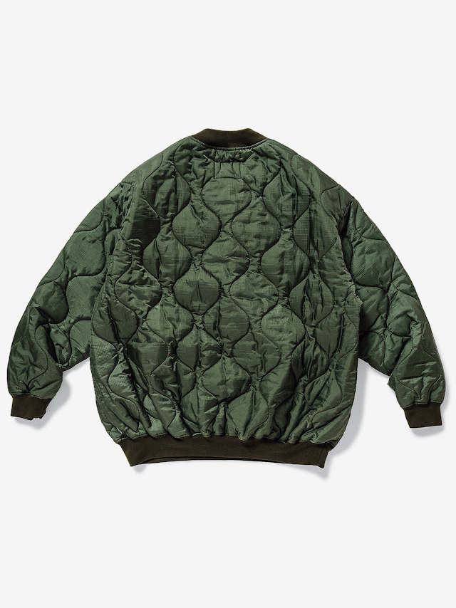 WTAPS WLS JACKET NYLON RIPSTOP 鋪棉衍縫罩衫