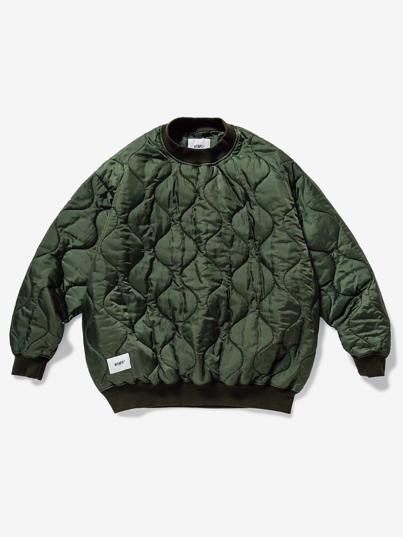 WTAPS WLS JACKET NYLON RIPSTOP 鋪棉衍縫罩衫