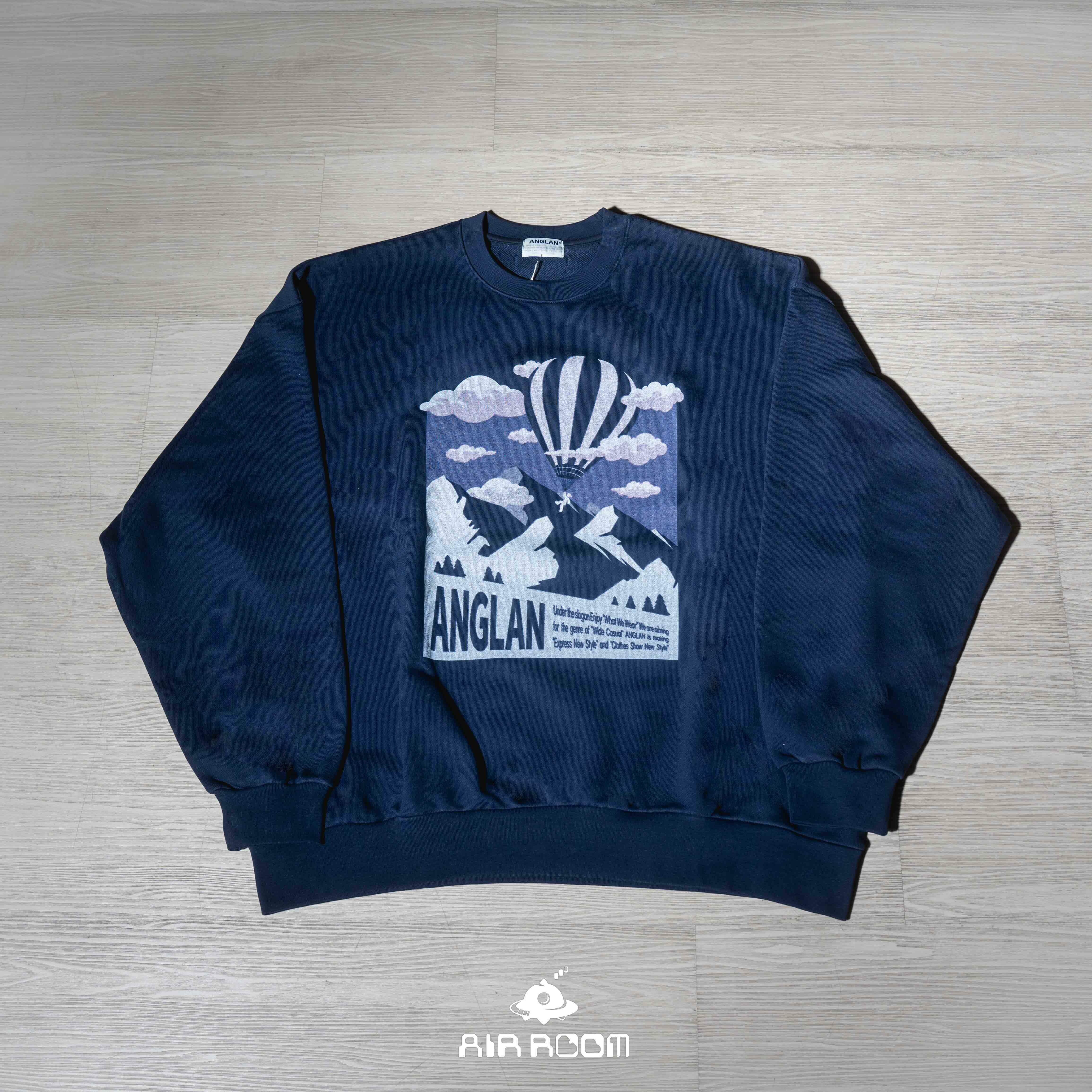 ANGLAN 店鋪限定 熱氣球 寬版 大學T 現貨
