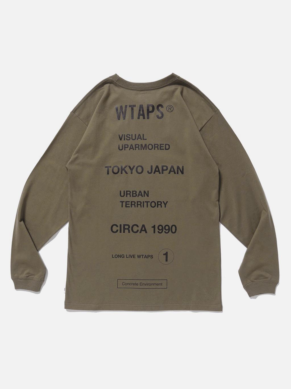 WTAPS CIRCA LS TEE 長袖T恤