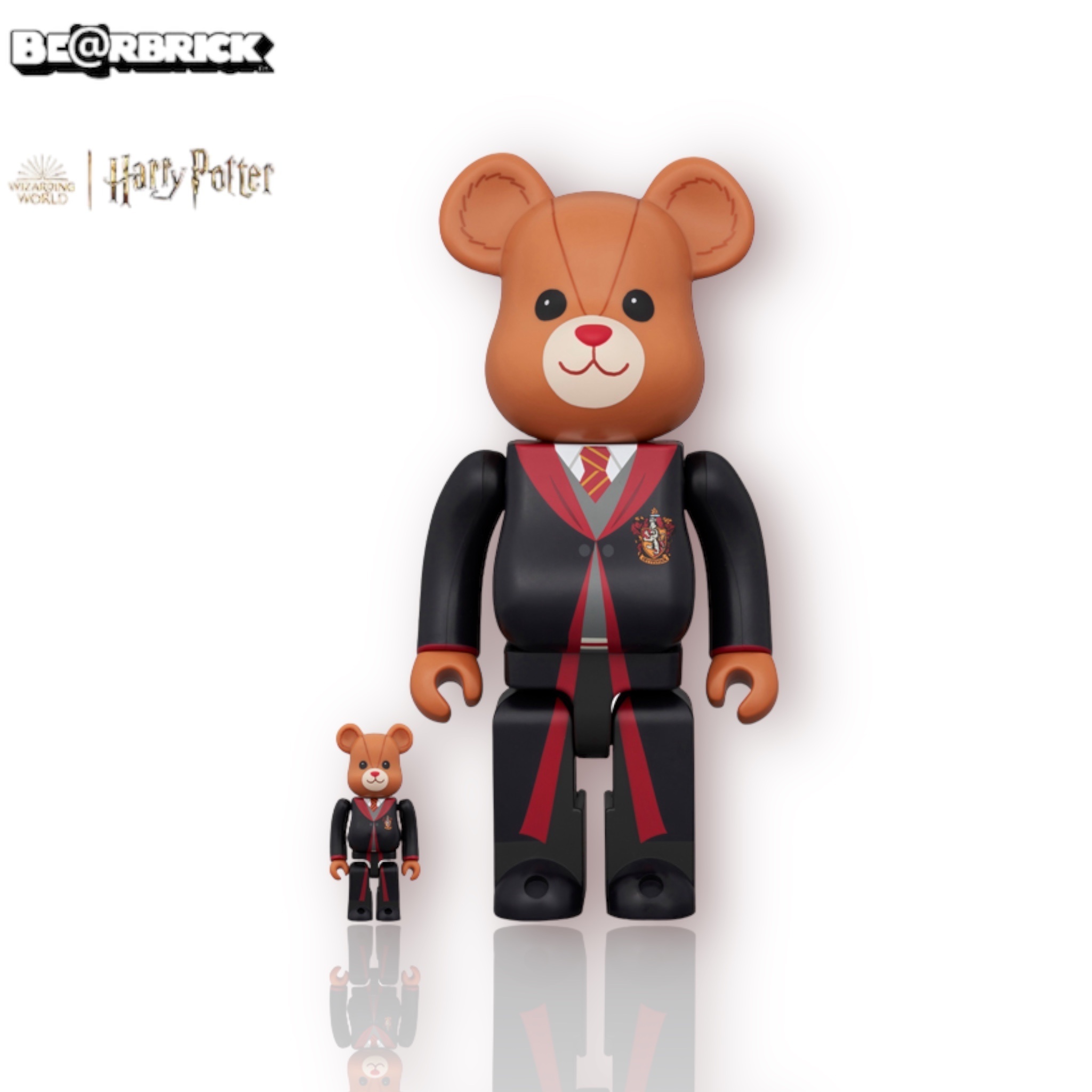 Bearbrick 400% 100% Harry Potter Gryffindor