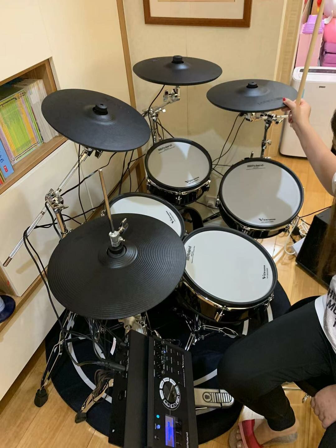 Roland VAD306 VDrums 電子鼓 Electronic Drum Kit = Acoust