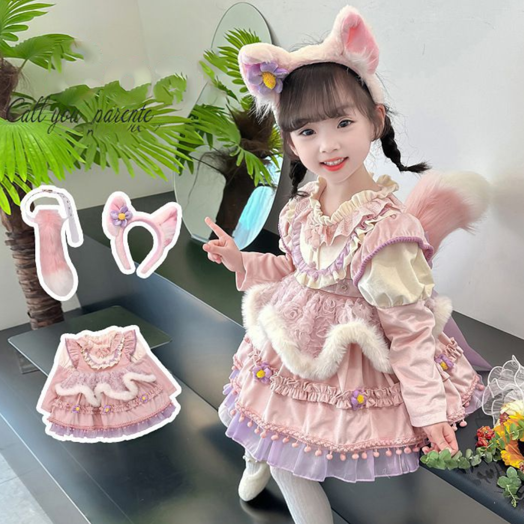 GT23-8187 LinaBell造型Lolita花邊蕾絲公主裙