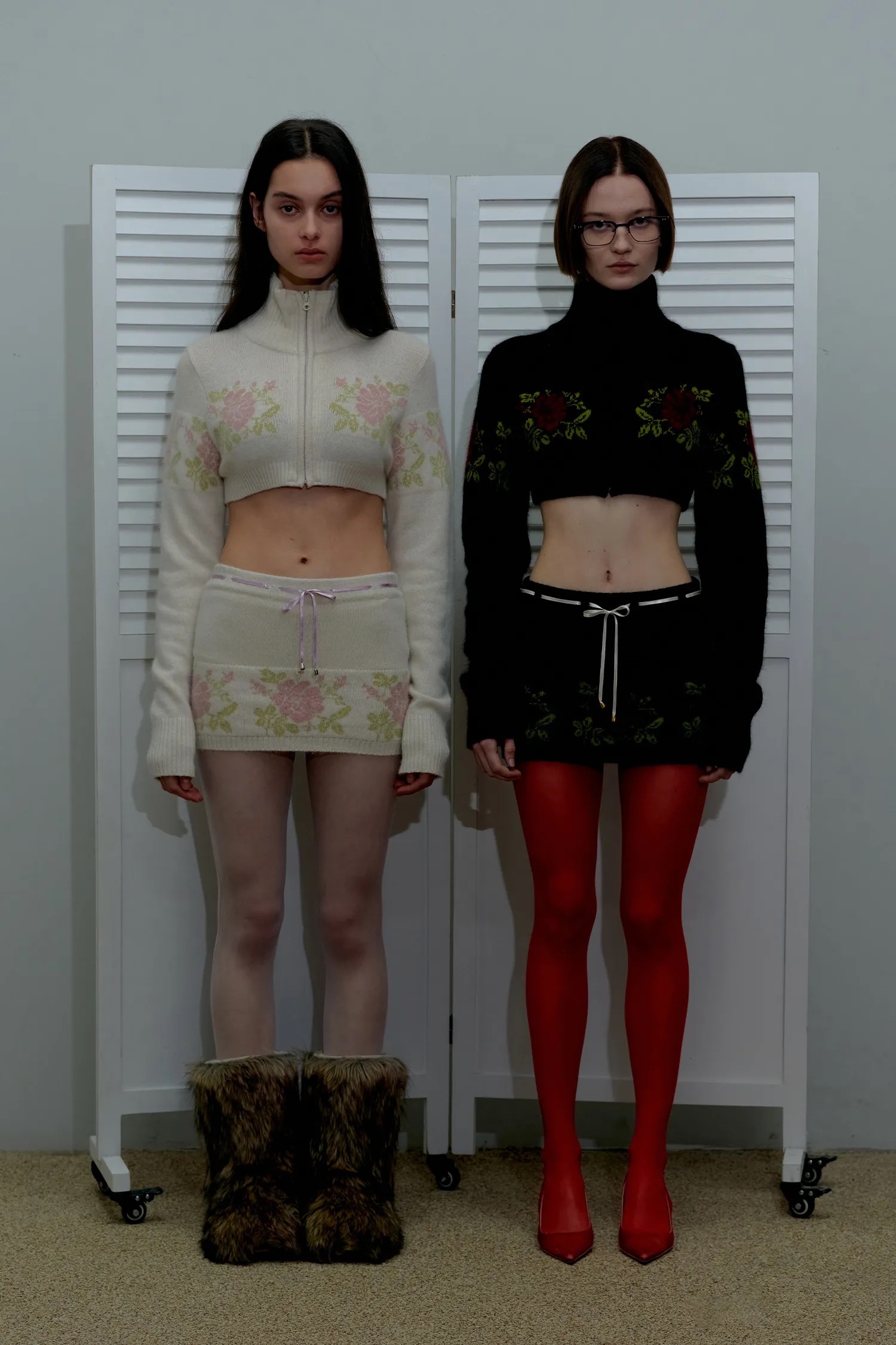 ★SCULPTOR★ Angora Micro Skirt Pink SC23A468PK SCULPTOR（スカルプター）の「Angora Micro Skirt/アンゴラ