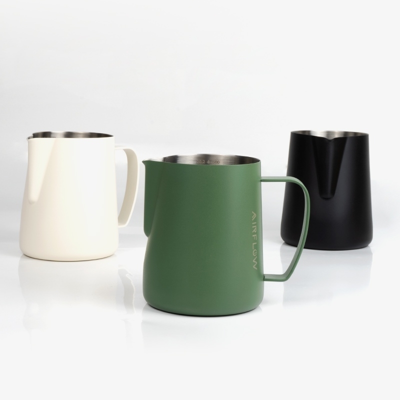 AIRFLOW 圓嘴拉花鋼杯 400ml 600ml