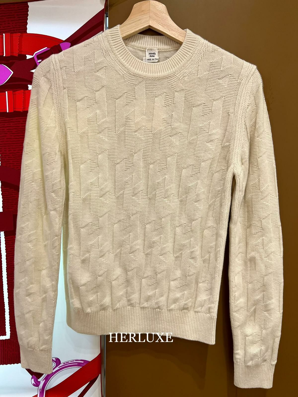 H long-sleeve sweater (可預訂size)