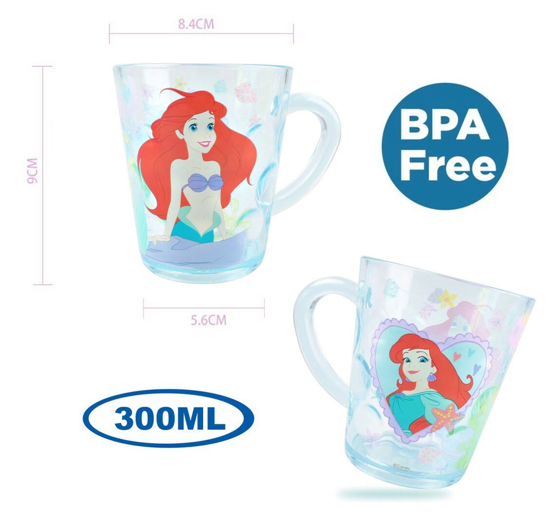 迪士尼公主 - 水晶杯 | 美人魚