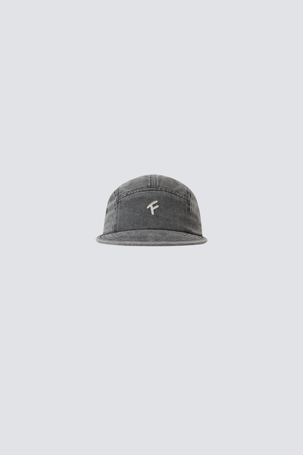 Washed Grey 5-Panel Cap｜Hong Kong Original Design
