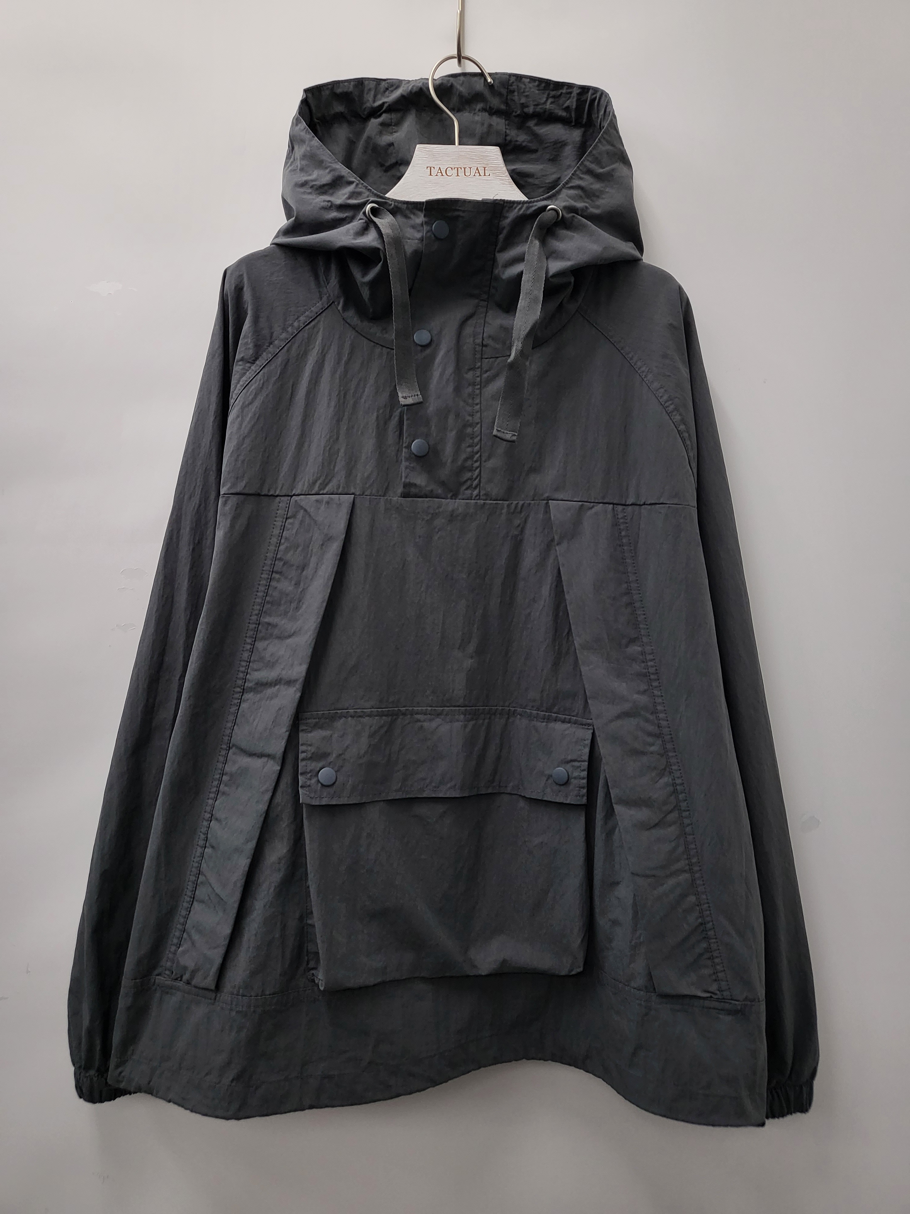 淨色半拉鍊連帽外套 JK2407