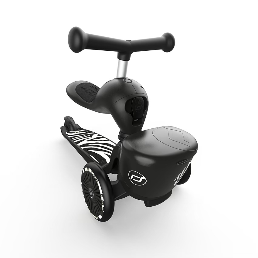 奧地利 Scoot & Ride • Kick1 Lifestyle滑步車/滑板車-斑馬