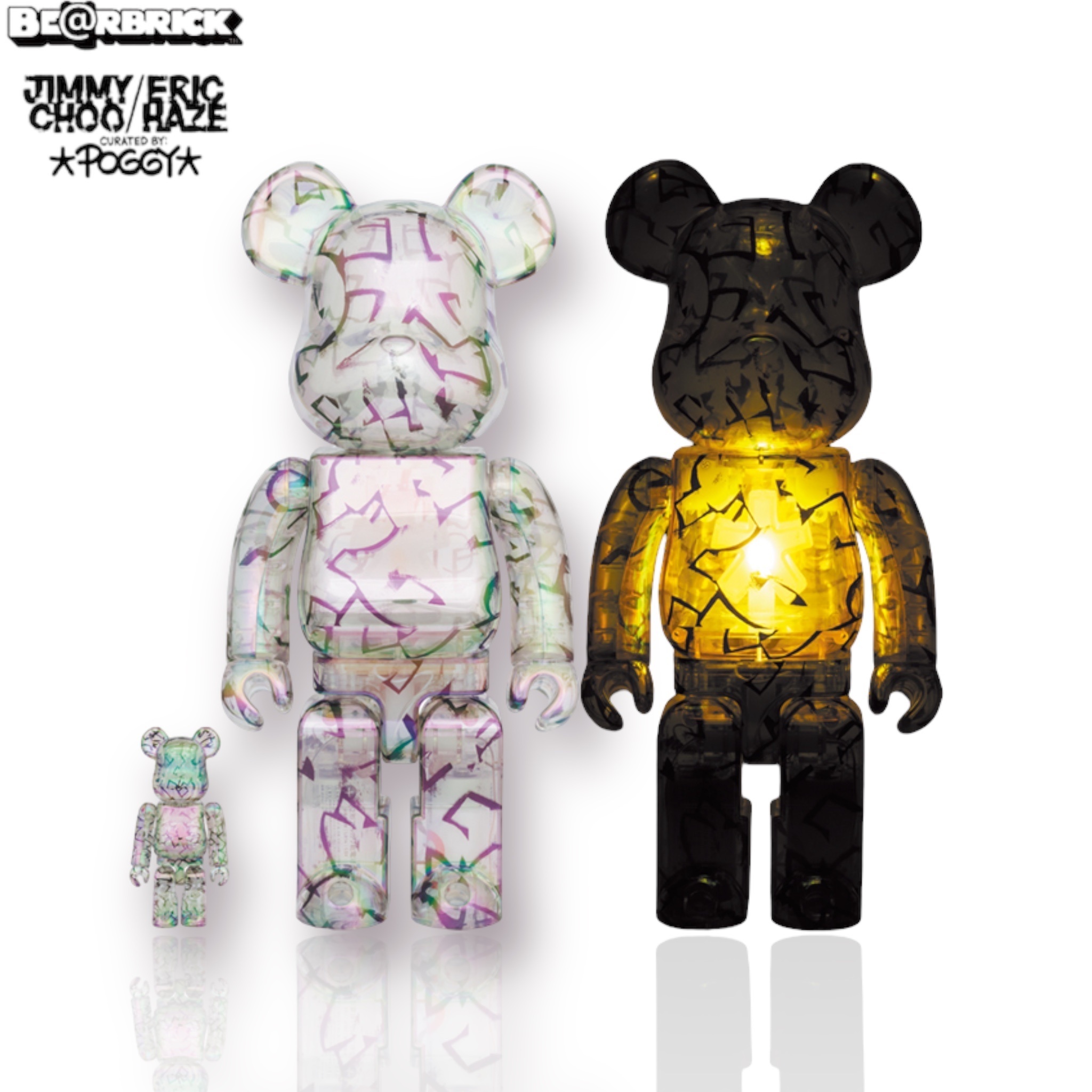 Bearbrick 400% 100% jimmy choo