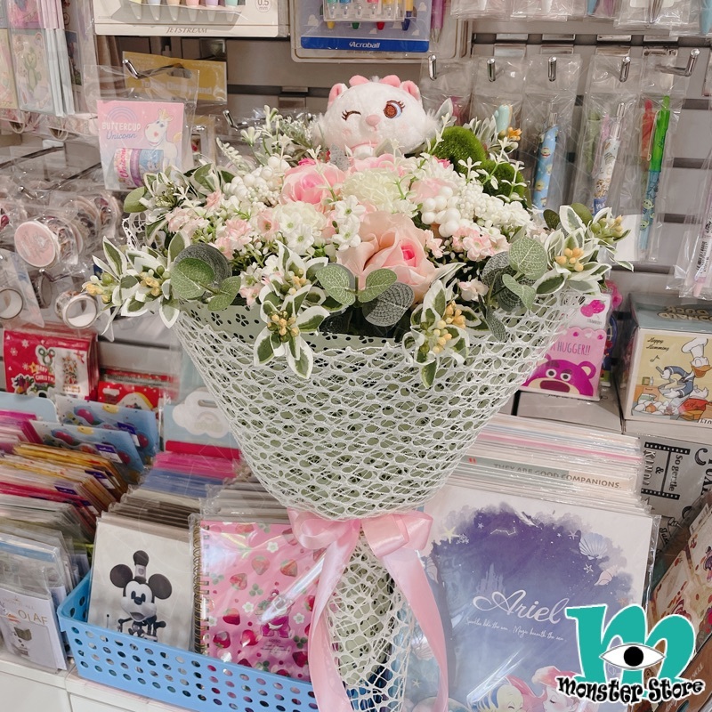 瑪莉貓公仔花束