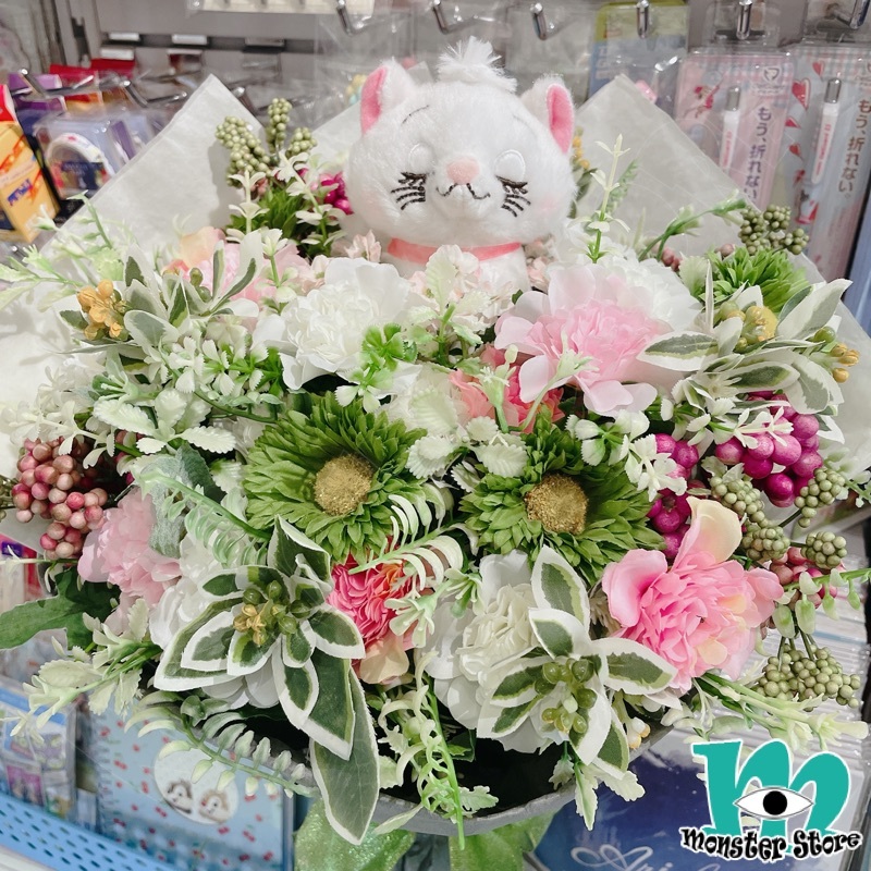 瑪莉貓公仔花束