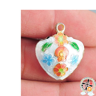 愛心 景泰藍2.1*0.9cm【十方】141467